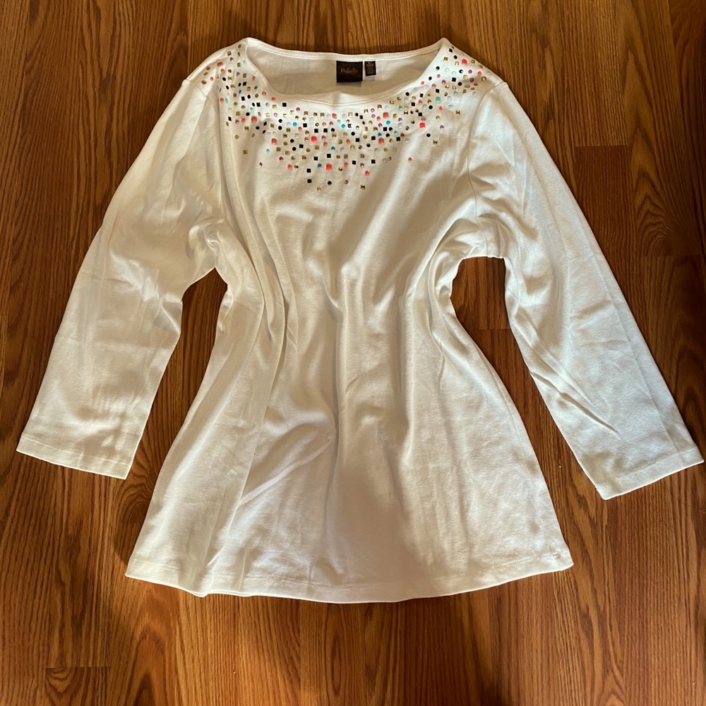 Rafaella 3/4 Sleeve Shirt/Tops